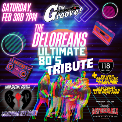 The Deloreans, February 3, 2024, 7:00pm