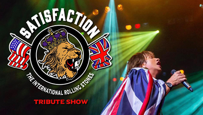 Satisfaction, The International Rolling Stones Tribute, January 13, 2024, 7:00pm